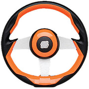 Uflex Steering Wheel-Yelw Grip Silver Grimani O/S