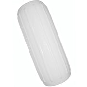 Taylor Big B Inflatable Vinyl Fender 8X20 White for boats 25'-35'