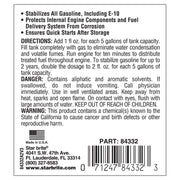 Starbrite Gas Storage Additive-32 Oz (W 84332