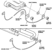 Seastar Grounding Strap-O/B Hyd Cyl Ha5477