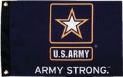 Taylor Flag 12X18 Army Strong 1620