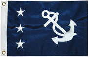 Taylor Flag Past Commodore 12X18 93082