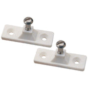 Sea-Dog Line Side Mount Deck Hinge White 2/Cd 273251-1