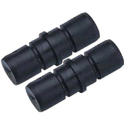 Sea-Dog Line Tube Connector-Black 1 Pr/Cd 273300-1