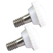 Sea-Dog Line Thumb Screw 1/4-20X1/2 White Pr 273309-1