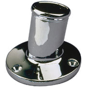 Sea-Dog Line Chrome Brass Pole Socket-1 1/4 492213-1