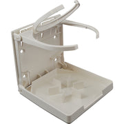 Attwood Marine Drink Holder Fold Down White 2449-7