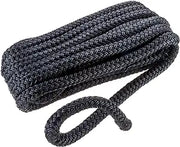 Seachoice Double Braided Dock Line Navy Blue-3/8"X15'