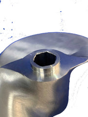 Hill Marine 12 1/4 x 10 Weedless Mud Prop