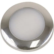 Scandvik® 41670P - S3 2.75"D 12V DC 228lm Cool White/Blue Surface Screw Mount LED Courtesy Light