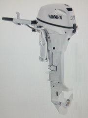 Yamaha 9.9hp Outboard | F9.9SMHB2 | White
