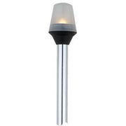 Attwood 5110247 TRADITIONAL STYLE FROSTED GLOBE ALL-ROUND LIGHT / UNIV FROSTED STERN POLE 24 IN. - Clauss Marine