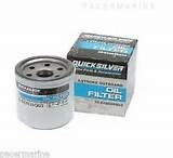 QuickSilver OEM Oil Filter - Mercury and Mariner Outboards 8M0162832 35-822626Q03