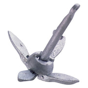 Seachoice® 41050 - 1.5 lb Galvanized Malleable Iron Folding Grapnel Anchor - Clauss Marine