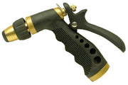 Seachoice 79631 Brass Hose Nozzle With Adjustable Spray Locking Lever [Hvy Duty Brass Insul Sprayer] - Clauss Marine