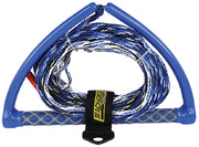 Seachoice Seachoice 86724 3-Section Wakeboard Rope, 65 Feet Long, 15 Inch Handle with Textured EVA Grip - Clauss Marine