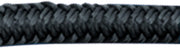 Sea Dog 302110015BK-1 Double Braided Nylon Dock Line, 3/8" x 15' / Black - Clauss Marine