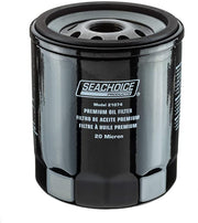 Seachoice 21074 Oil Filter, Replaces GM/Chevrolet V-6 Filters, 20 Micron Filter, Meets OEM Specifications, Epoxy Coated - Clauss Marine