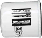 Quicksilver 8M0154769 Oil Filter - Yamaha, Sierra, Mallory - Clauss Marine