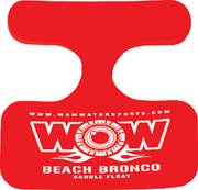 WOW Watersports 14-2140 Saddle Beach Bronco (Red) - Clauss Marine