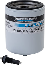 Quicksilver 18458Q3 Water Separating Fuel Filter Kit with Black Water Warning Sensor - Clauss Marine
