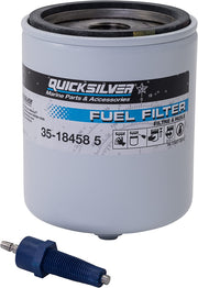 Quicksilver 18458Q4 Water Separating Fuel Filter Kit with Blue Water Warning Sensor - Clauss Marine