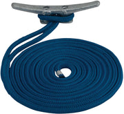 Sea Dog 302112025BL-1 Double Braided Nylon Dock Line, 1/2" x 25 / Blue - Clauss Marine