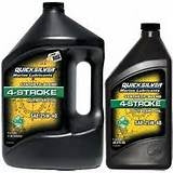 Quicksilver 4 Stroke 25W50 Synthetic Blend Oil - 4L