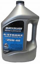 Quicksilver 4 Stroke 25W40 Oil - 1 US gallon