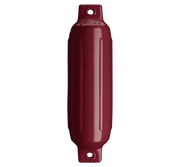 POLYFORM - 4.5 X 15.5 TWIN EYE FENDER, BURGUNDY - G2BURG - Clauss Marine