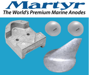 Martyr MerCruiser Alpha Gen 1 Anode Kit (Aluminum) CMALPHAGEN1KITA - Clauss Marine