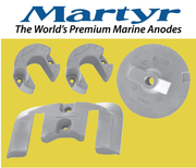 Martyr MerCruiser Bravo 2 & 3 Anode Kit (Magnesium) CMBRAVO23KIT - Clauss Marine