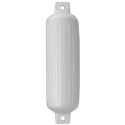 Polyform G-4 Twin Eye Fender 6.5" x 22" White - G-4-WHITEWO - Clauss Marine