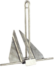 SEA CHOICE - HOT DIPPED GALVANIZED UTILITY ANCHOR - 41620 - Clauss Marine