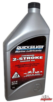 Quicksilver 2-Stroke Premium TCW-3 Oil - 946ml - Clauss Marine